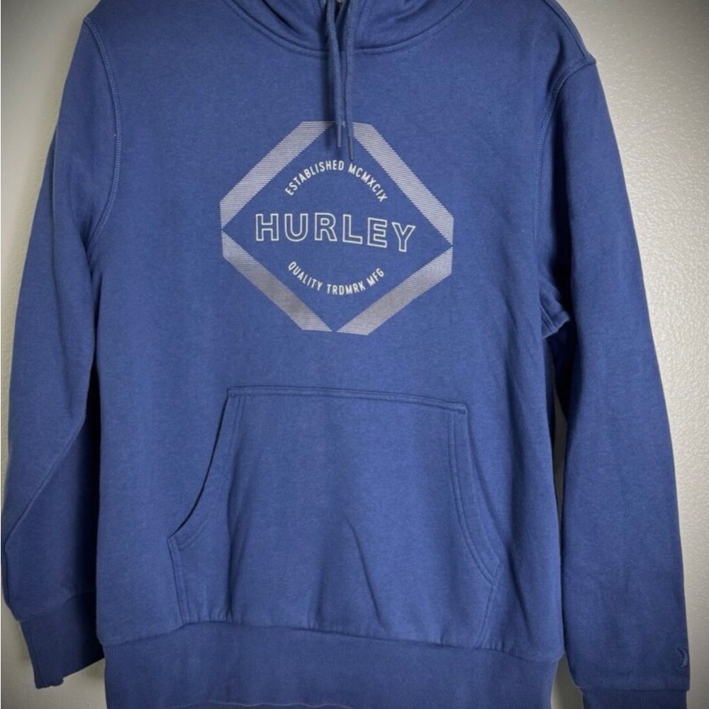 Hurley Men's Navy Pullover Hoodie